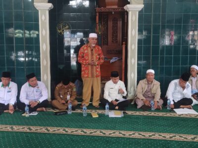 Ketua FKUB Langkat Hadiri Sosialisasi Sadar Zakat UPZ Masjid Musholla Sekecamatan Salapian