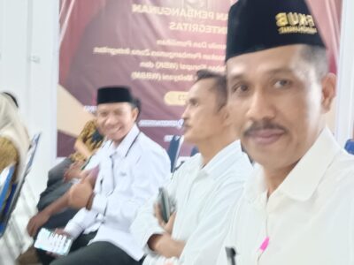 Wakili FKUB Langkat menghadiri Rapat  Zona Integritas di KPU Langkat