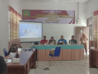 FKUB Kab Langkat hadiri Rapat P4GN Kesbangpol Langkat