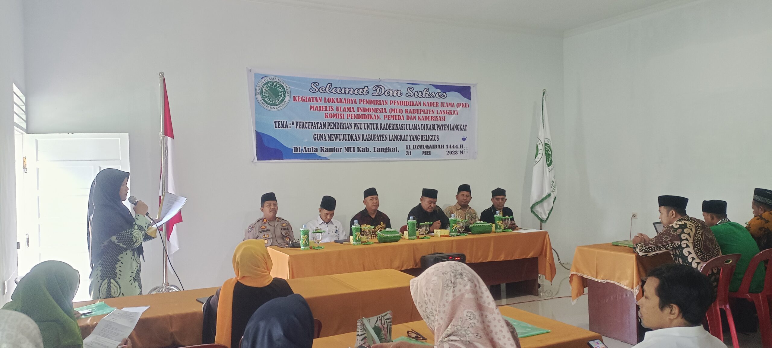 You are currently viewing Wakili FKUB Langkat, hadiri seminar kaderisasi Ulama