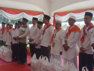 FKUB Langkat, menghadiri pelepasan jemaah Haji Tahun 2023