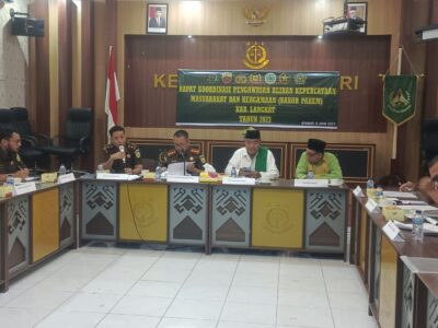 FKUB Langkat, hadiri rapat Bakor Pakem Tahun 2023