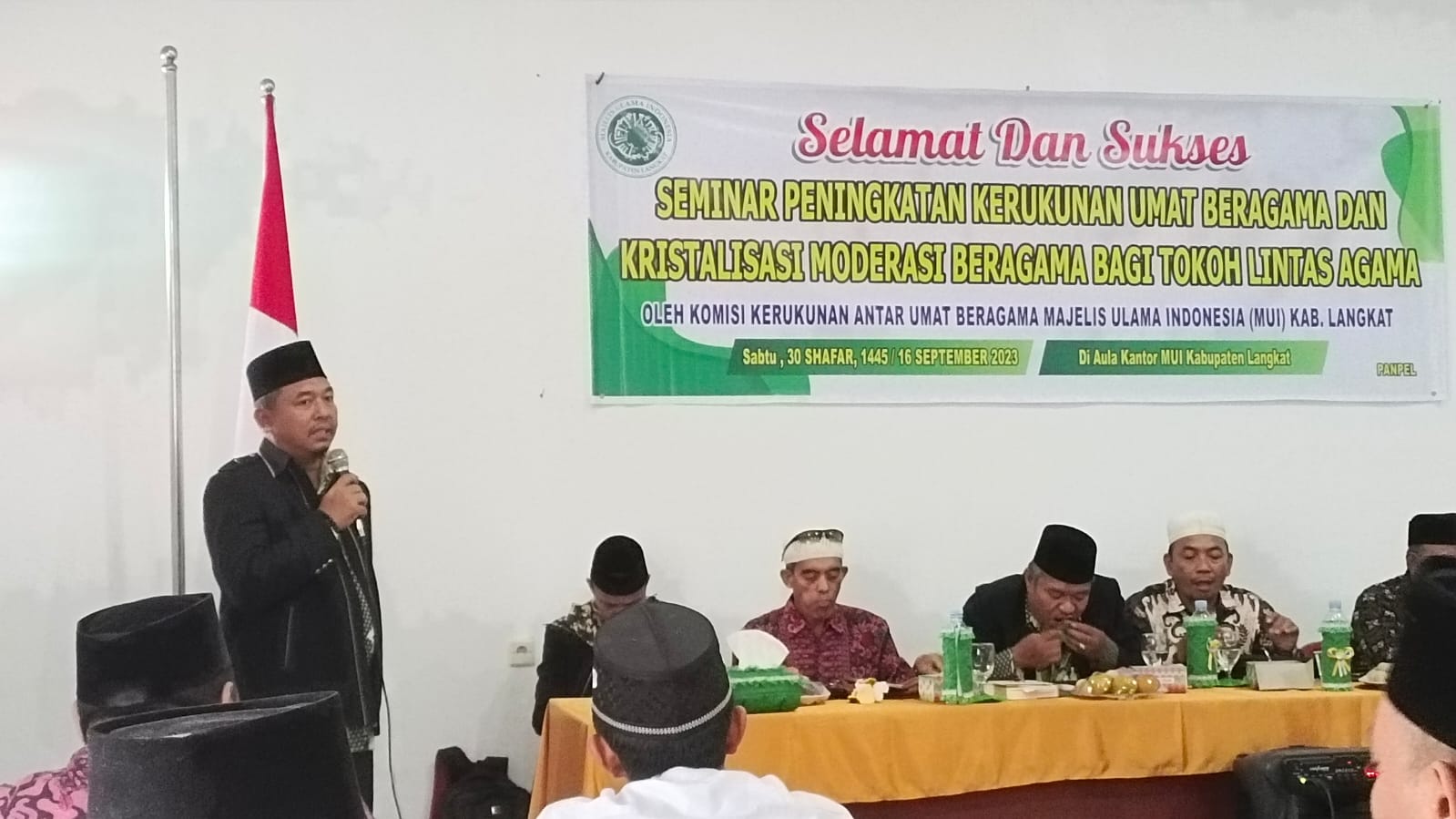 You are currently viewing FKUB Langkat, Mengikuti Kegiatan Moderasi Beragama Tokoh Lintas Agama