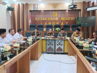 FKUB Langkat, Hadiri Rapat Tim Bakor Pakem Tahun 2023