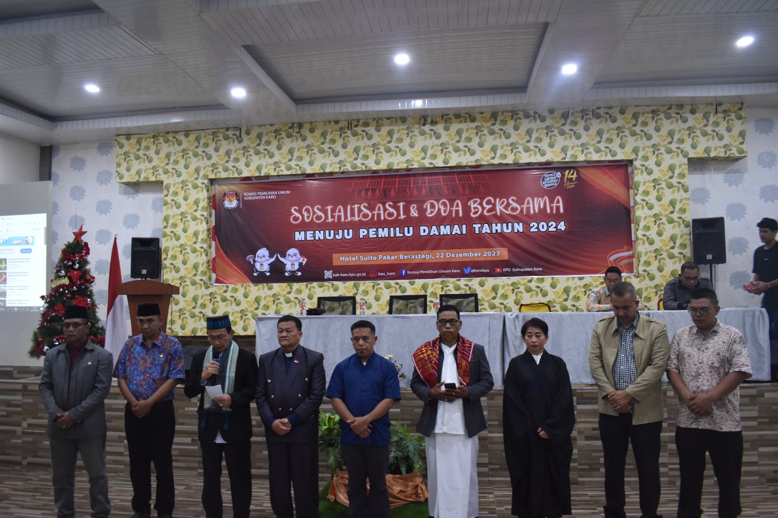 You are currently viewing Pengurus FKUB Langkat Hadiri Sosialisasi dan Doa Bersama Pemilu Damai 2024