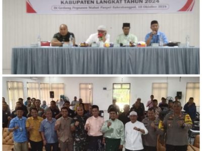 FKUB Langkat Sukseskan Sosialisasi Aksi Nyata GNRM Kabupaten Langkat.