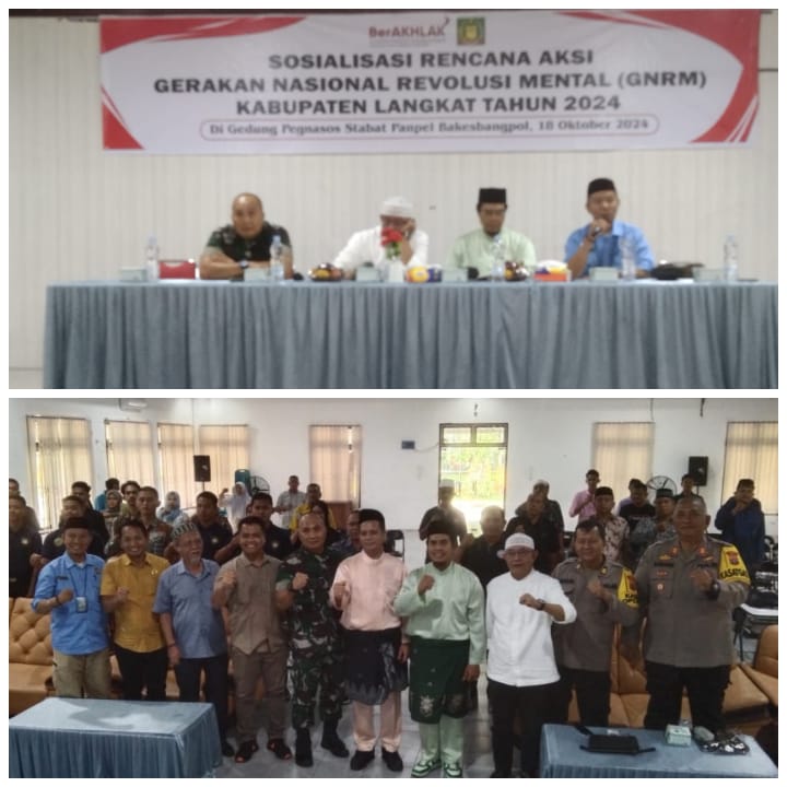 You are currently viewing FKUB Langkat Sukseskan Sosialisasi Aksi Nyata GNRM Kabupaten Langkat.