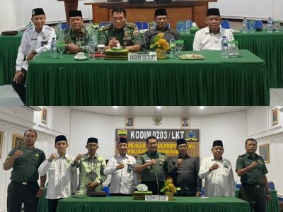 FKUB LANGKAT HADIRI DAN MENGIKUTI ACARA KOMUNIKASI SOSIAL DENGAN MASYARAKAT.