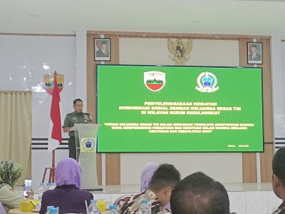 Temu Ramah dengan komponen Masyarakat FKUB dan Kodim Langkat.