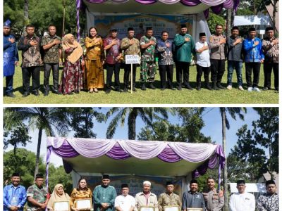 MOMENTUM MTQ KE-58 DAN FESTIVAL ANAK SHOLEH DI KEC SALAPIAN DALAM MERAWAT KERUKUNAN UMAT BERAGAMA DAN MODERASI BERAGAMA.