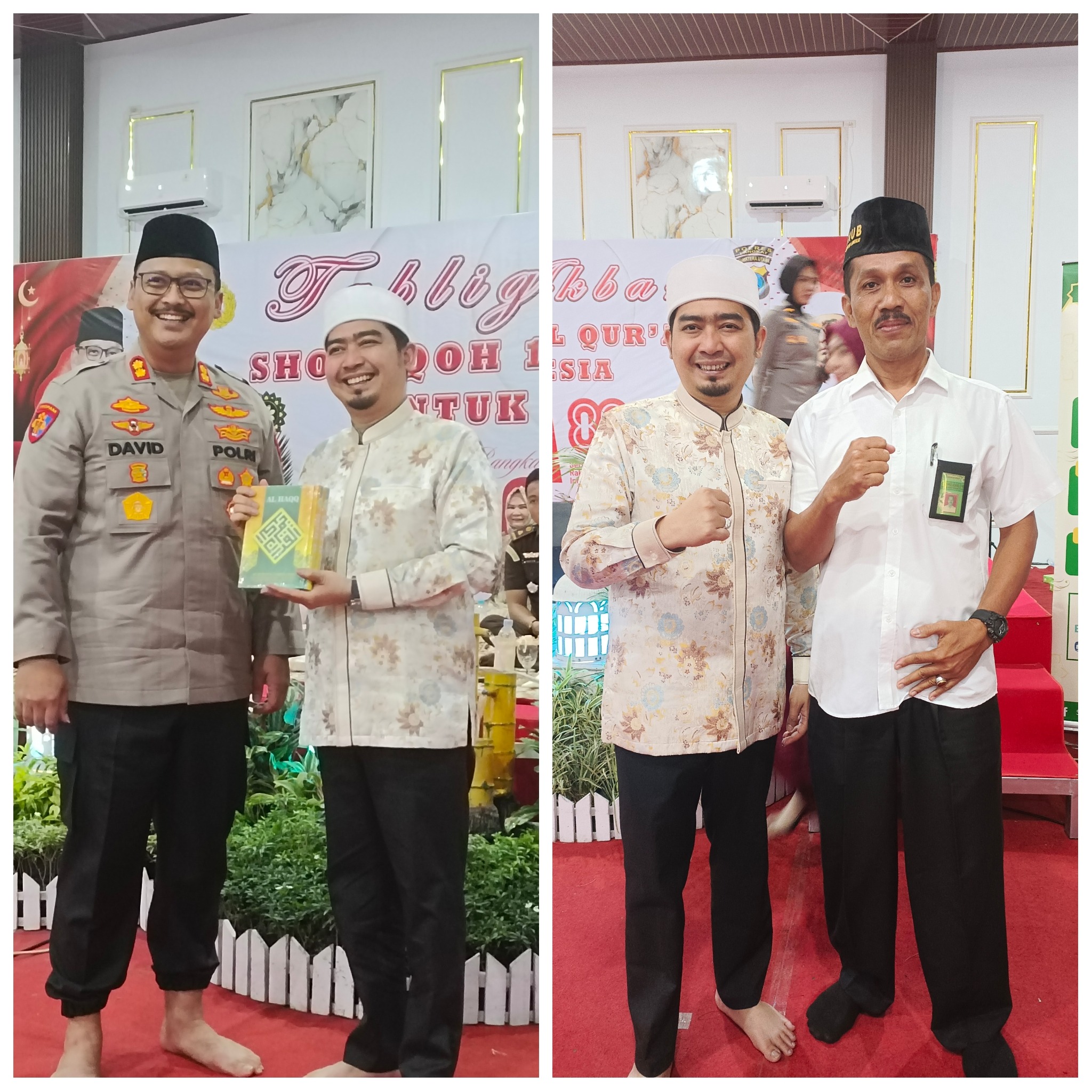 You are currently viewing FKUB LANGKAT HADIRI TAKBIR AKBAR DI POLRES LANGKAT.