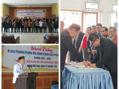 FKUB LANGKAT HADIRI ACARA PELANTIKAN BKAG KABUPATEN LANGKAT TAHUN 2025 – 2030.