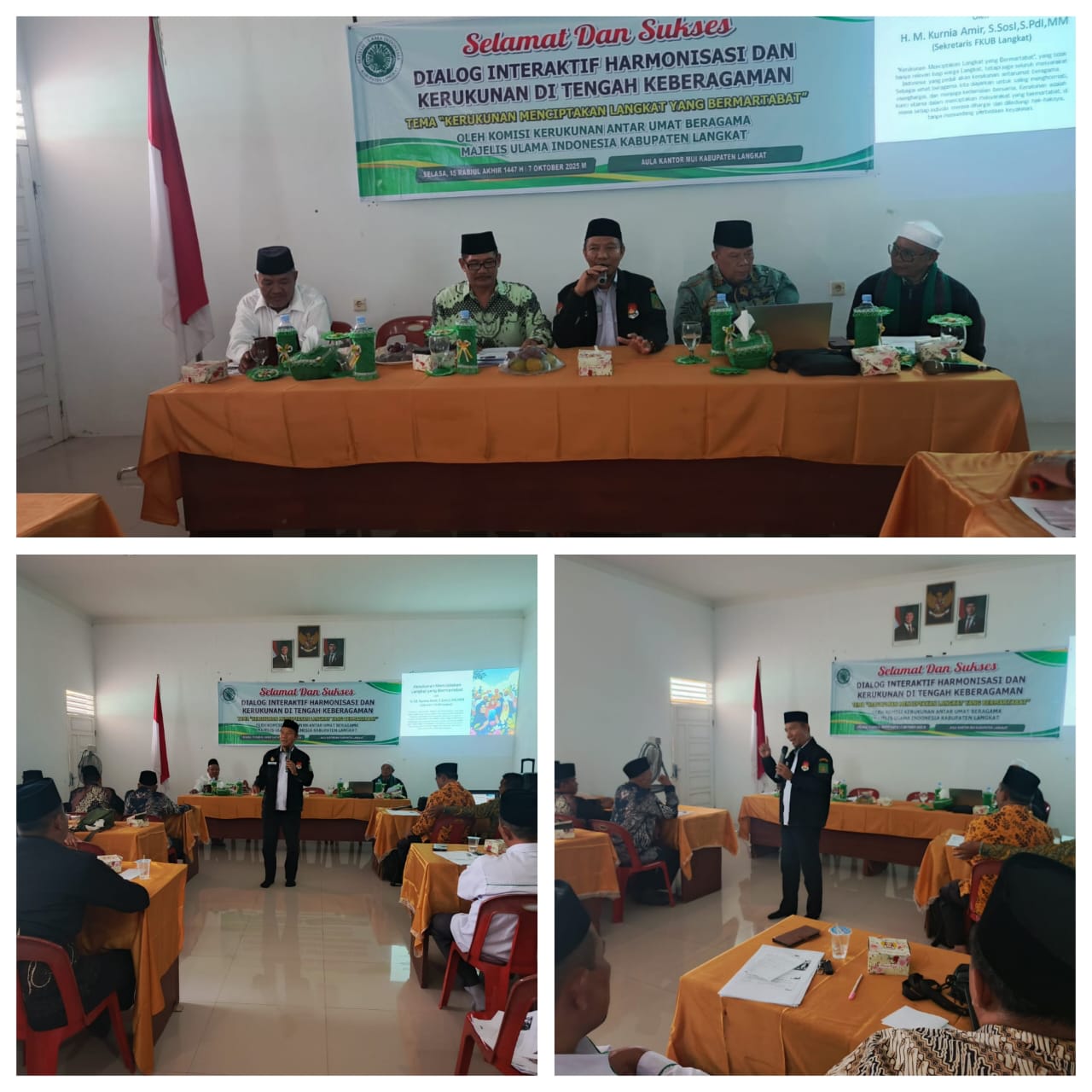 You are currently viewing FKUB LANGKAT NARASUMBER DIALOG INTERAKTIF KERUKUNAN LANGKAT BERMARTABAT.