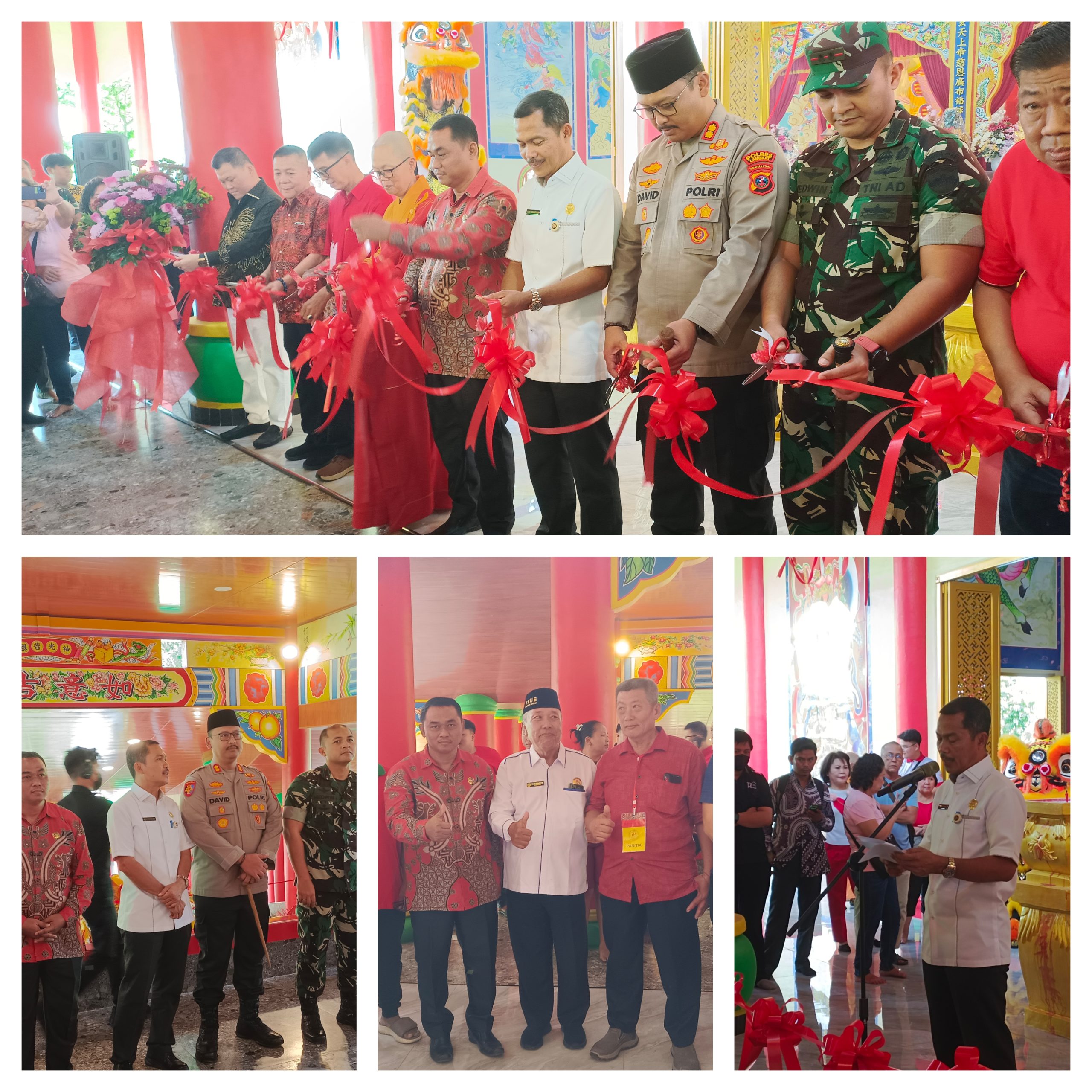 You are currently viewing FKUB LANGKAT HADIRI PERESMIAN GEDUNG BARU VIHARA XUAN TIAN SHANG DI STABAT.