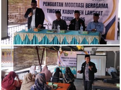 FKUB LANGKAT NARASUMBER PENGUATAN MODERASI BERAGAMA.
