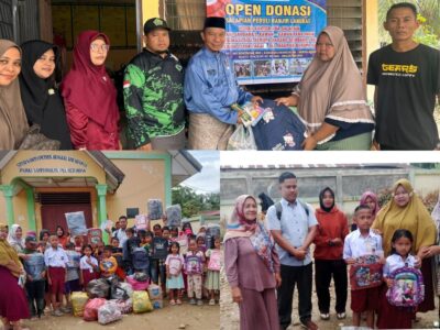 Bencana Banjir mempererat Kerukunan Umat Beragama dan Mengedepankan Moderasi Beragama.