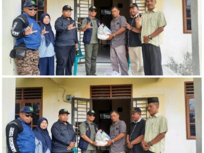 Kemenag Kabupaten Langkat Salurkan Bantuan Kepada FKUB Langkat yang terdampak Banjir.