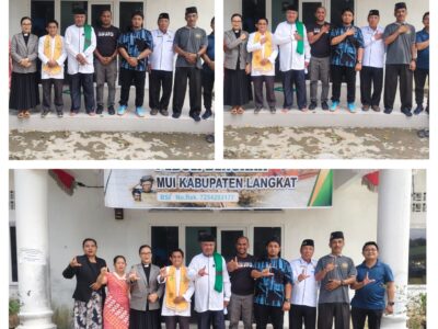 FKUB DAN PD MUI KABUPATEN LANGKAT HIMBAU MASYARAKAT KABUPATEN LANGKAT MENYAMBUT NATAL DAN TAHUN BARU 2025.